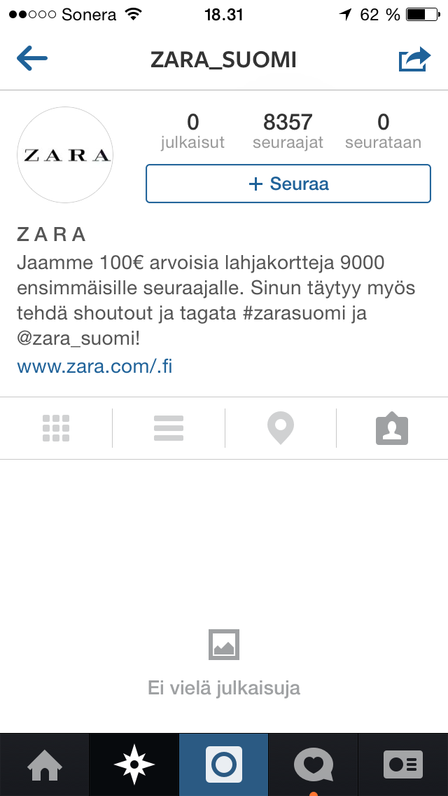 Älä haksahda Instagram-huijaukseen!